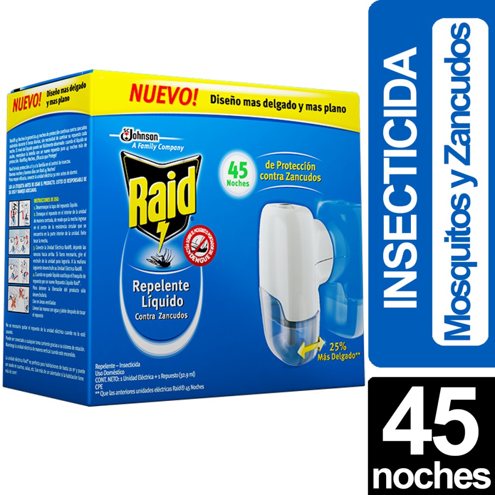 Multilimpio Pack X3 Raid Tableta Mosquitos Y Zancudos 36 Tabletas 6176